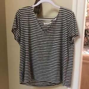 Project Social T striped t-shirt size M